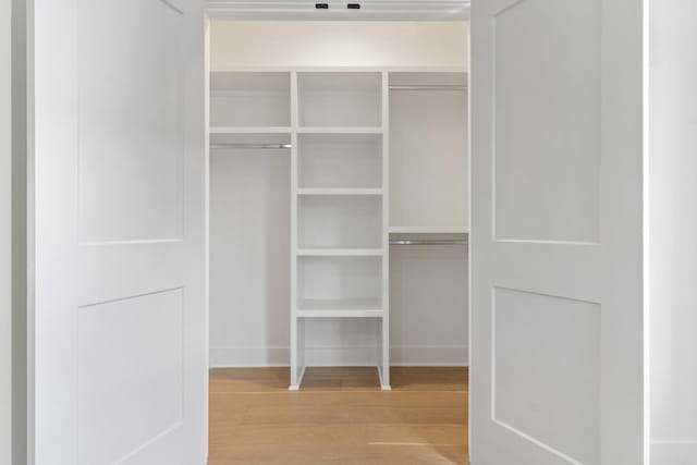 view of closet