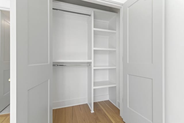 view of closet