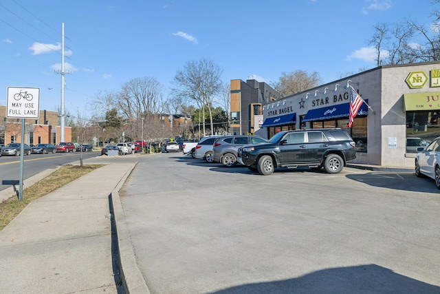 exterior space featuring sidewalks