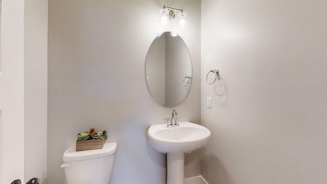 bathroom with toilet