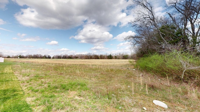 view of local wilderness featuring a rural view