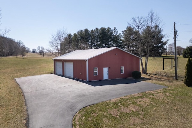 view of outbuilding with an outdoor structure