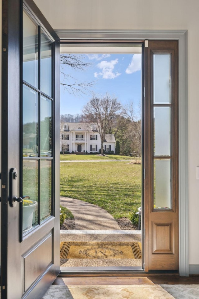 view of entryway