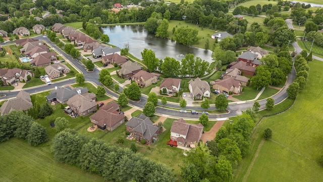 1013 Five Coves Trce, Gallatin, TN 37066 - bird's eye view with a residential view and a water view