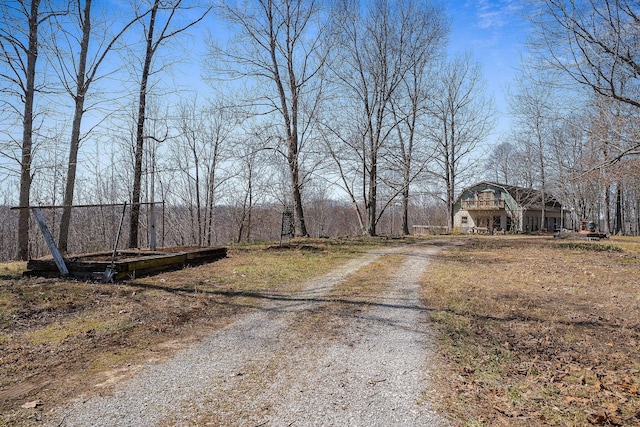 view of street featuring driveway