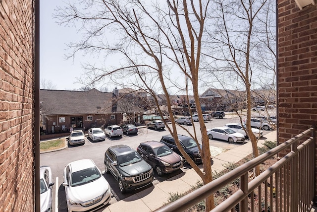 view of uncovered parking lot