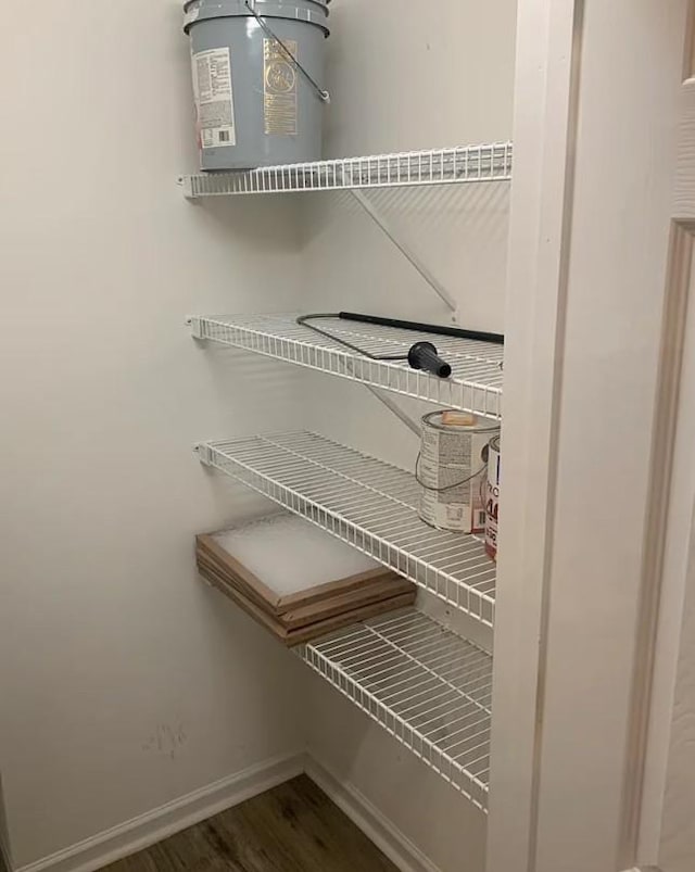 view of pantry