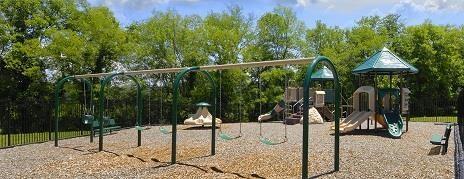 view of community jungle gym