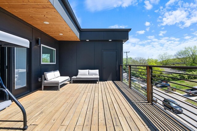 3018 Indiana Ave, Nashville, TN 37209 - view of wooden deck