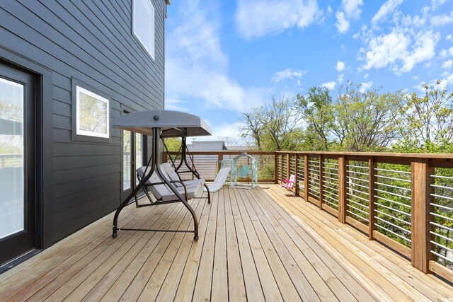 3018 Indiana Ave, Nashville, TN 37209 - view of wooden terrace