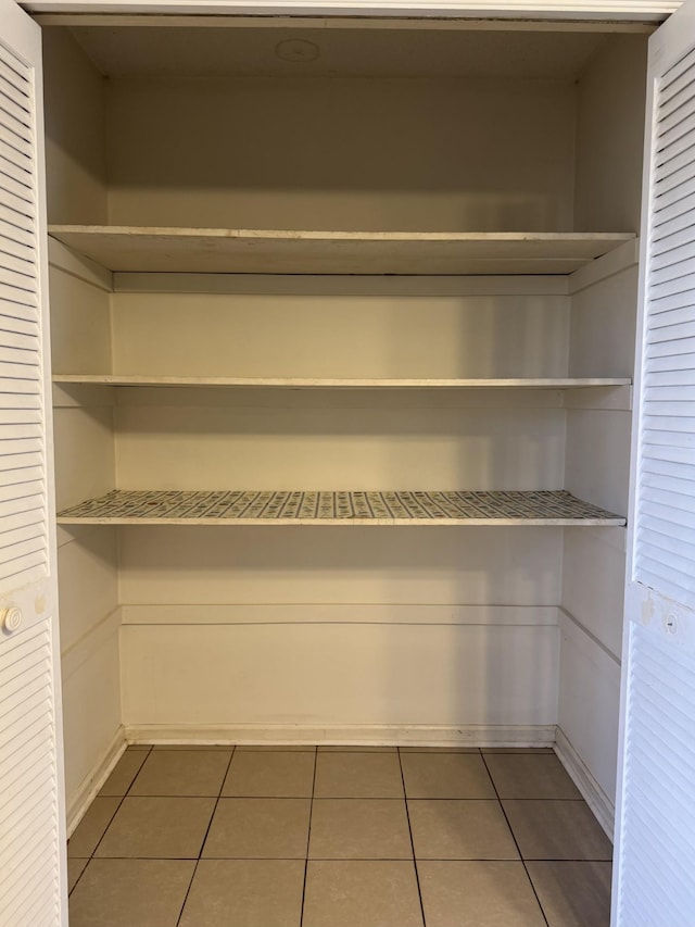 view of pantry