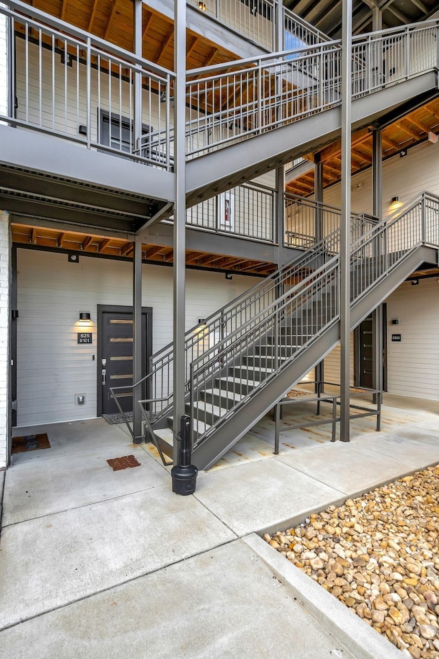 surrounding community featuring stairway