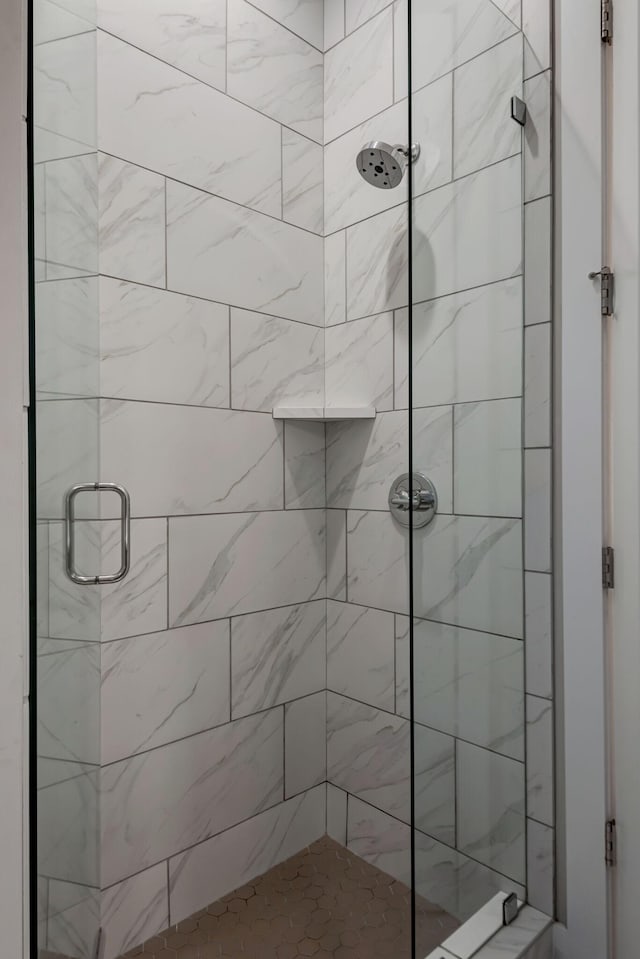 full bath featuring a stall shower