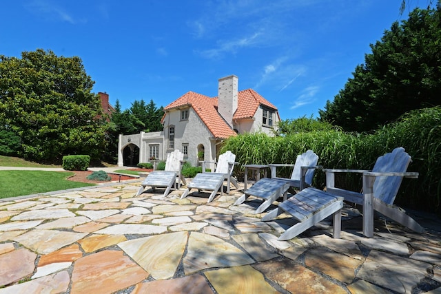 view of patio