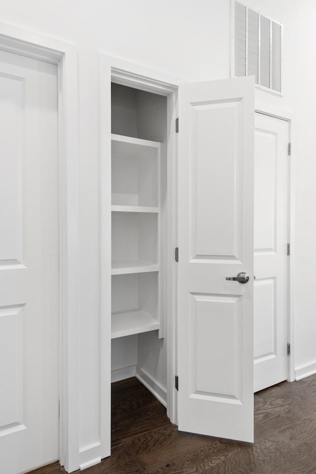 closet with visible vents