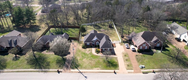 birds eye view of property featuring a residential view