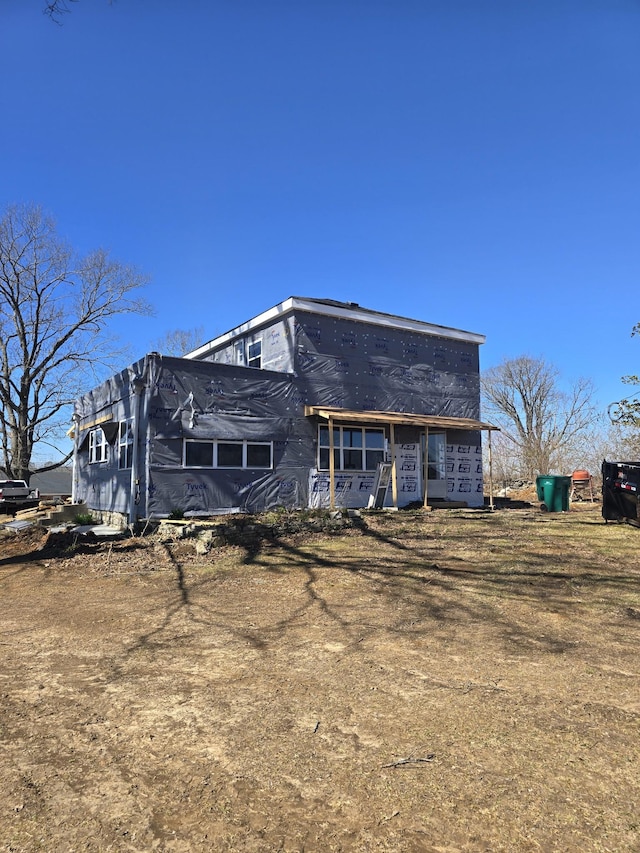 view of rear view of house