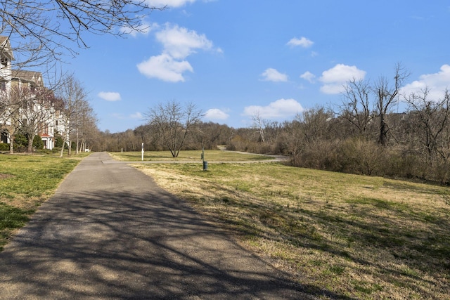 view of road