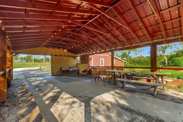 view of patio / terrace with outdoor dining area