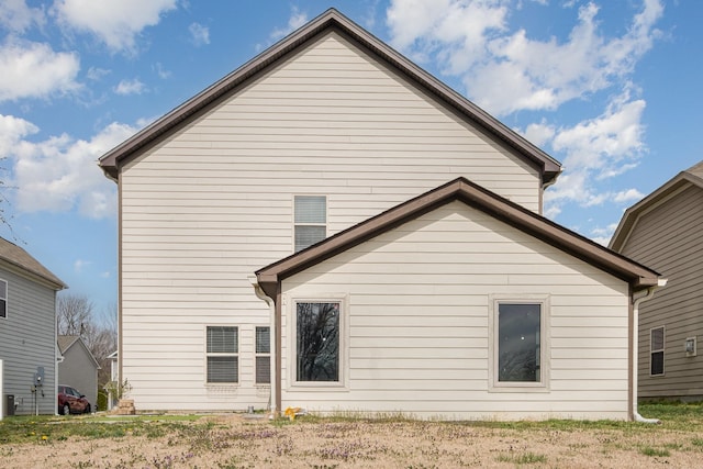 view of rear view of house