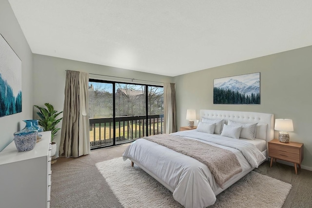 7 Hickory Ct, Antioch, TN 37013 - bedroom featuring access to exterior and light carpet