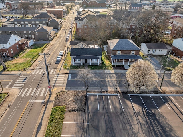 bird's eye view featuring a residential view