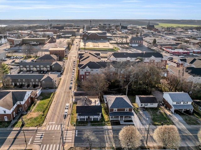 bird's eye view featuring a residential view