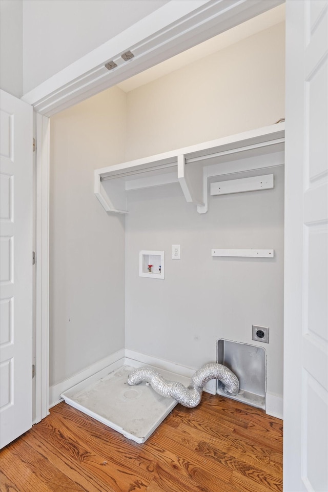 laundry room with visible vents, hookup for an electric dryer, hookup for a washing machine, and laundry area