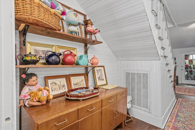 room details featuring wood finished floors