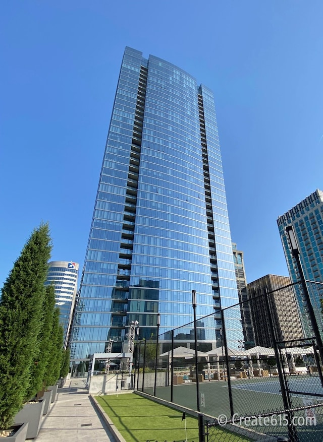 515 Church St Unit 3408, Nashville, TN 37219 - view of building exterior featuring a view of city and fence