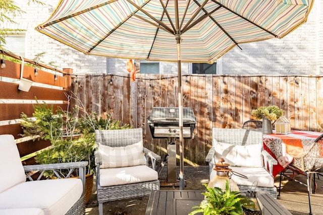 wooden deck with fence