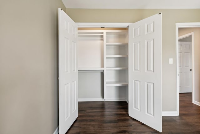 view of closet