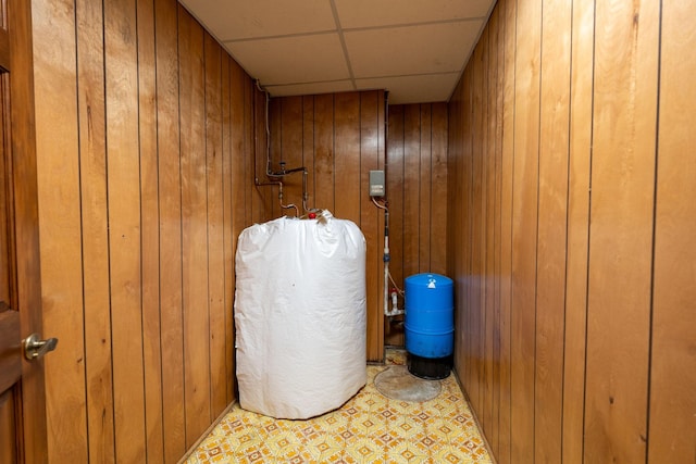 view of utility room