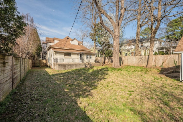 4509 Wyoming Ave, Nashville, TN 37209 - view of yard with a fenced backyard