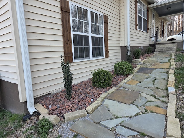 view of home's exterior