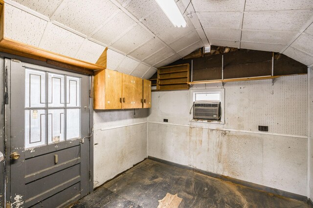 interior space featuring cooling unit