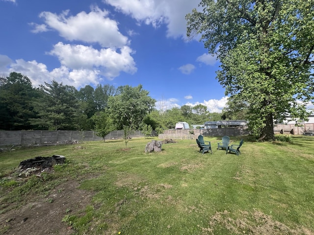 216 1st St, Monteagle, TN 37356 - view of yard with fence