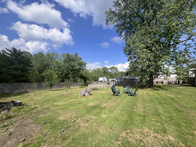 216 1st St, Monteagle, TN 37356 - view of yard with fence
