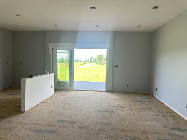 238 Thacker Rd, Grimsley, TN 38565 - empty room featuring recessed lighting