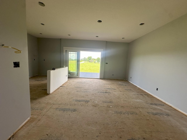 238 Thacker Rd, Grimsley, TN 38565 - spare room featuring recessed lighting