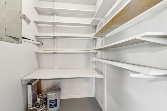 view of pantry