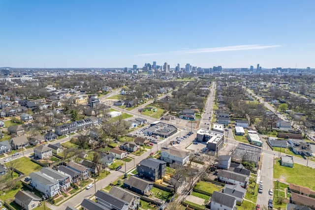 1815 14th Ave N Unit B, Nashville, TN 37208 - bird's eye view with a city view