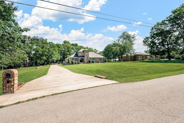 1712 Lake Grassland W, Gallatin, TN 37066 - view of front of house with a front lawn and concrete driveway