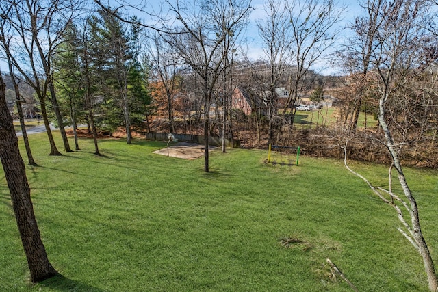 view of yard