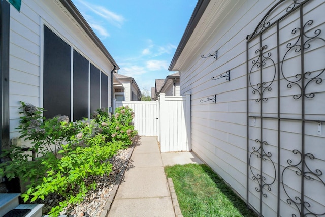 1007 State Blvd, Franklin, TN 37064 - view of side of property with a gate