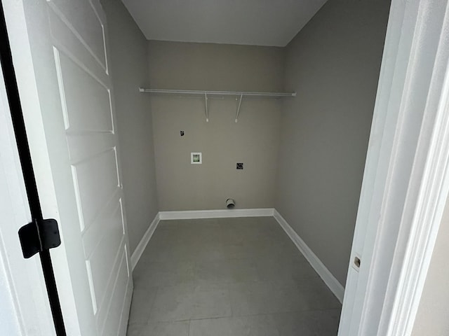 176 Cardinal Crk, Clarksville, TN 37040 - washroom featuring hookup for an electric dryer, washer hookup, and baseboards