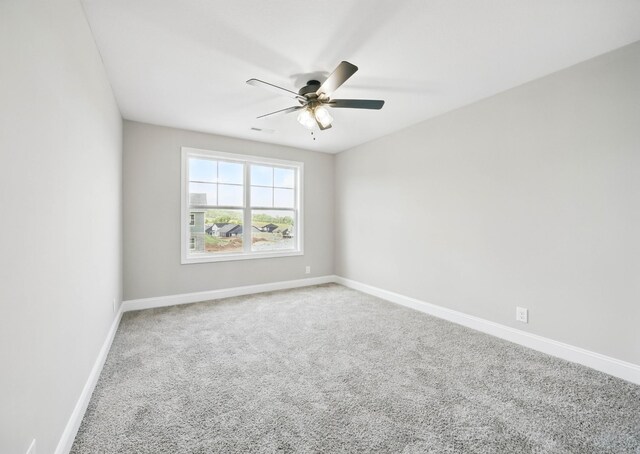 151 Cardinal Crk, Clarksville, TN 37040 - carpeted spare room featuring a ceiling fan and baseboards