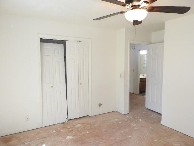 203 Valleydale St, Smyrna, TN 37167 - unfurnished bedroom with a closet and a ceiling fan