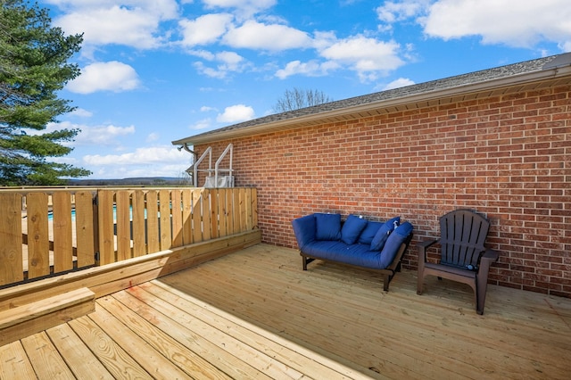 view of deck