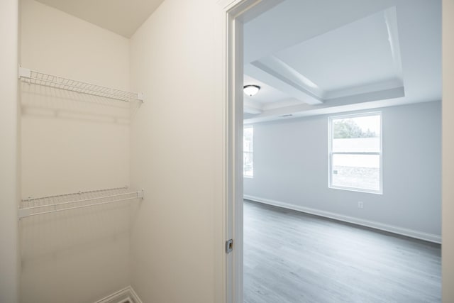 158 Oasis Dr, La Vergne, TN 37086 - spacious closet with wood finished floors